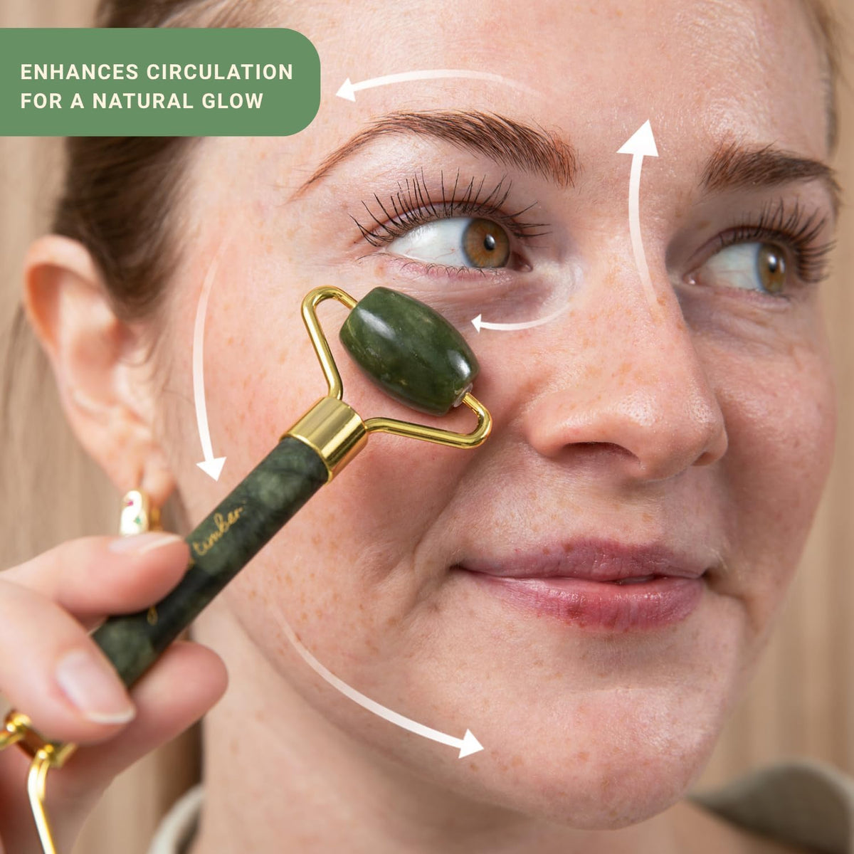 Jade Roller & Gua Sha Facial Set