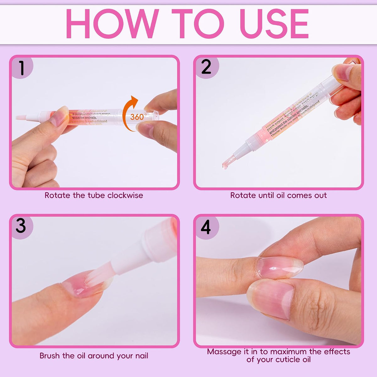 Cuticle Oil Pen & Nail File Set (2PCS)