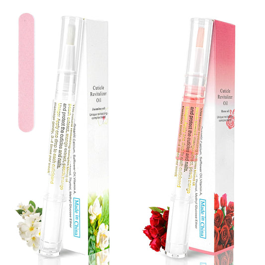 Cuticle Oil Pen & Nail File Set (2PCS)
