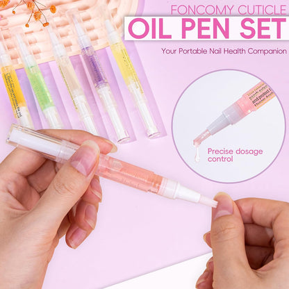 Cuticle Oil Pen & Nail File Set (2PCS)