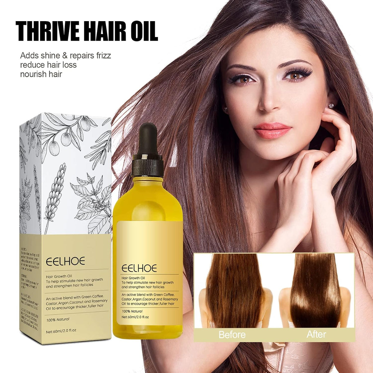 Rosemary Nourishing Hair Growth Serum Oil