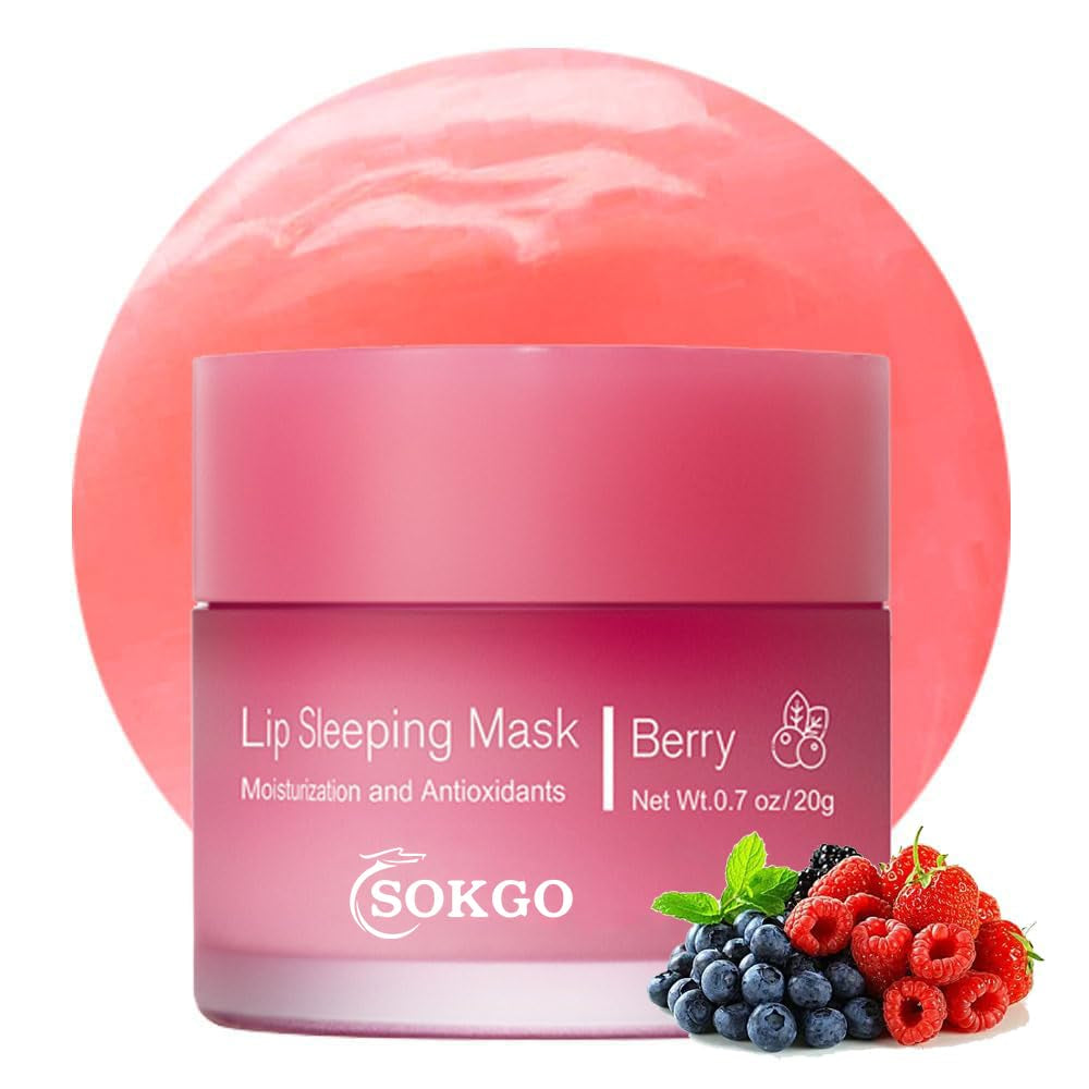 Hydrating Sleeping Lip Mask — Berry
