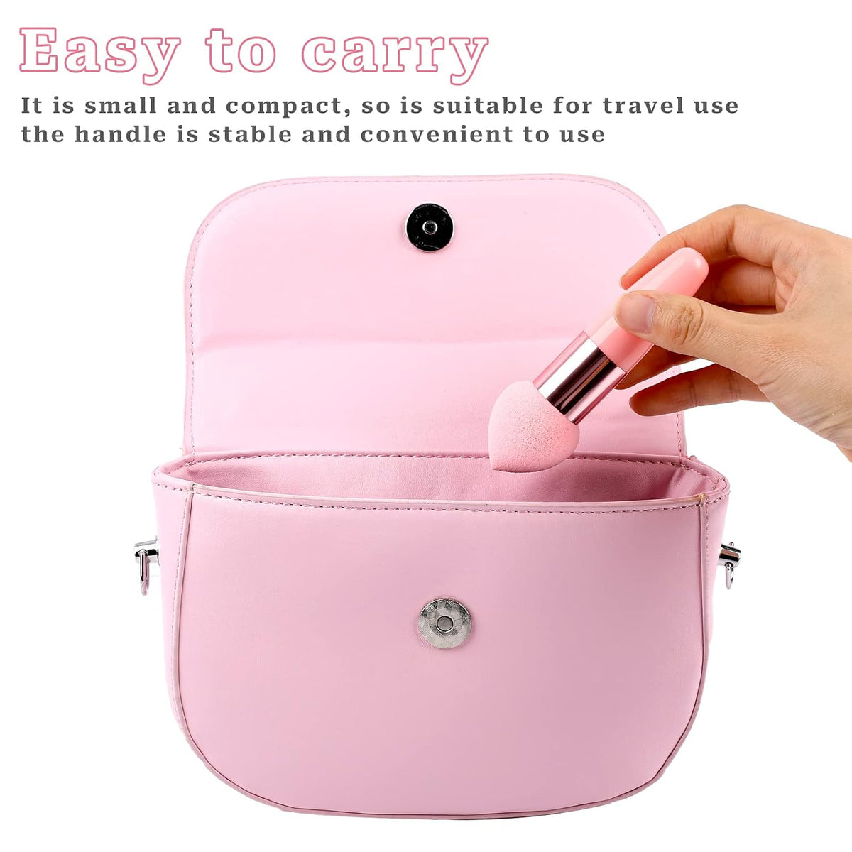Handled Makeup Sponge Set (3PCS)