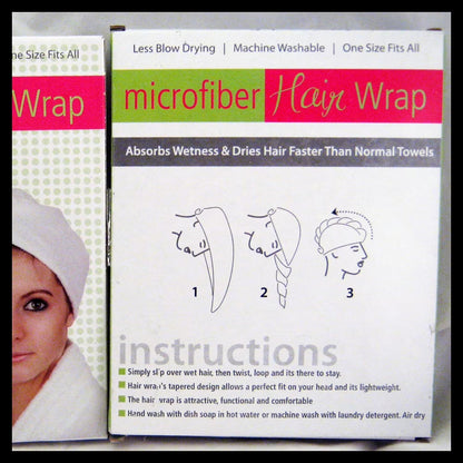 Microfiber Hair Wrap Towel