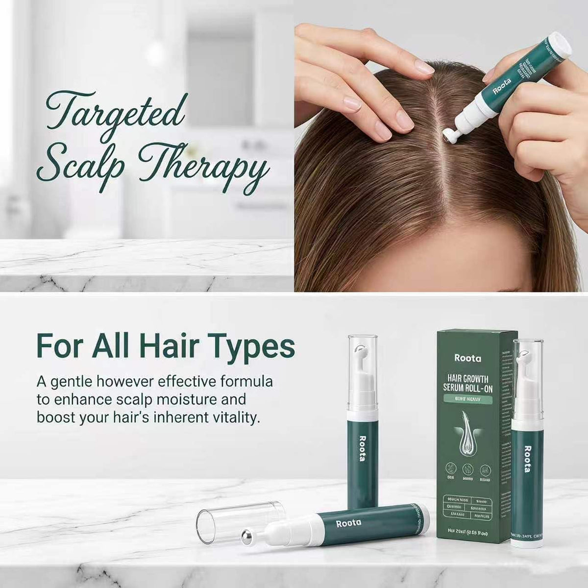 Rosemary Scalp Treatment Roller Oil